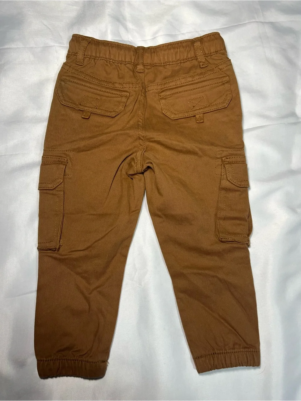 Gymboree Toddler Boy 2T Khaki Jogger Pants Cargo Pockets NWT